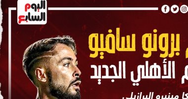 برونو سافيو.. تعرف على أبرز أرقام صفقة الأهلى الجديدة "إنفوجراف"