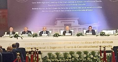 ختام فعاليات اليوم الثانى لمؤتمر رؤساء المحاكم الدستورية الإفريقية..الجلسة تناولت دور الرقابة الدستورية فى حماية الخصوصية الثقافية للمجتمعات..المستشار بولس فهمى: للهوية الثقافية أهمية كبيرة لتحقيق أهداف التنمية