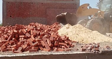 تنفيذ عدد من الإزالات للبناء المخالف والتعدى على أراضى الدولة بالدقهلية.. صور