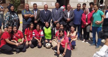 "تعليم الجيزة" تنظم يوما رياضيا بمدرسة السعيدية الثانوية بنين.. صور