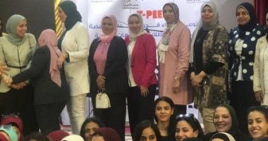 جامعة بنى سويف تشارك فى فعاليات المعسكر التوعوى لمناهضة العنف ضد المرأة
