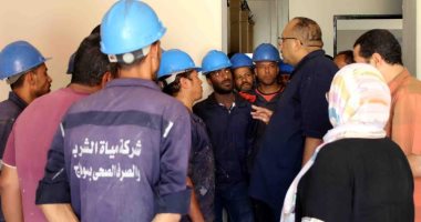 رئيس مياه سوهاج يتفقد مركز تدريب السلامة والصحة المهنية
