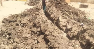 حياة كريمة ببنى سويف.. بدء تنفيذ شبكات توصيل الغاز الطبيعي في قرية بهبشين