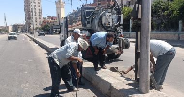 بدء حملة تطهير الشنايش وبالوعات الأمطار بمحافظات القناة استعدادًا للشتاء
