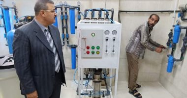 حملات لفحص المرافق العامة بالمدارس ومقر وحدة الغسيل الكلوي الجديد بكفر الشيخ