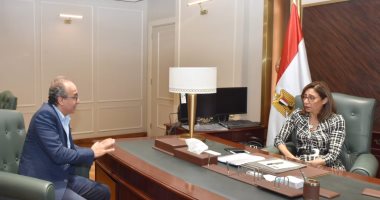وزيرة الثقافة تباشر عملها من العاصمة الإدارية