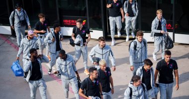 بعثة برشلونة تغادر إلى ميونخ استعدادا لمواجهة البايرن فى دوري أبطال أوروبا