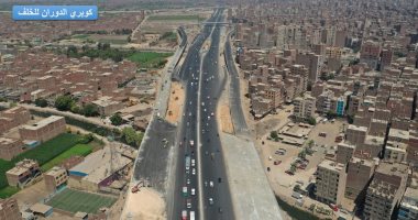 "النقل" تعلن الانتهاء من أعمال توسعة المرحلة الأولى للطريق الدائرى.. صور