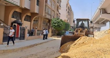 رفع مخلفات من شوارع البساتين وشن حملات لرفع الإشغالات