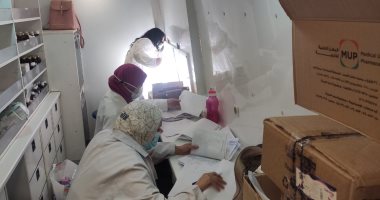 صور .. قافلة مجانية بمركز شباب أبو سلطان بالإسماعيلية تستقبل 1309 مواطنين