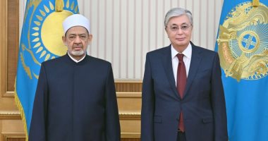 الرئيس الكازاخى يلتقى شيخ الأزهر بنور سلطان.. ويؤكدان على عمق العلاقات 