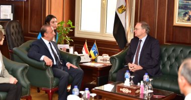 محافظ الإسكندرية يبحث مع سفير الاتحاد الأوروبى سبل التعاون بقضايا المناخ