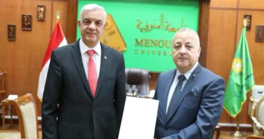 أيمن حافظ قائما بعمل عميد الزراعة جامعة المنوفية