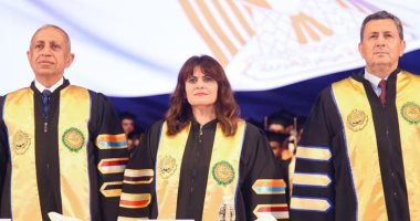 وزيرة الهجرة تشارك فى حفل تخرج طلاب الأكاديمية العربية للعلوم والتكنولوجيا