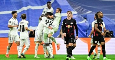 ريال مدريد يتخطى لايبزيج بثنائية ويتصدر مجموعته فى دورى أبطال أوروبا.. فيديو