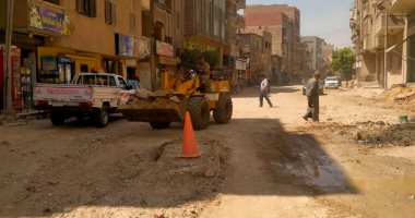 محافظ الجيزة يتابع جهود رصف وتطوير شوارع البدرشين والحوامدية والوراق