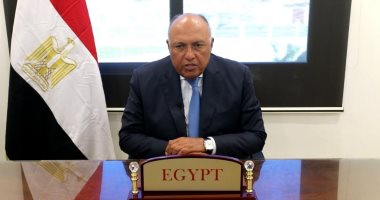 وزير الخارجية يؤكد أهمية تعزيز العمل الجماعى فى مجال المناخ 