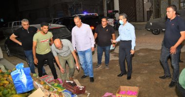 محافظ الغربية يتابع رفع الإشغالات في جولة مسائية بطنطا وقطور