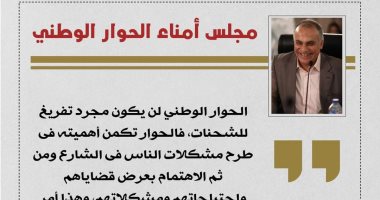 عمرو هاشم ربيع: الحوار الوطنى لن يكون مجرد تفريغ للشحنات