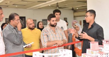 فريق "أبطال الدقهلية" يبهر الحضور بلوحاته الفنية بمعرض قصر ثقافة المنصورة