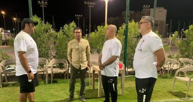 محمد بركات يلتقي ميكالى ويتابع معسكر المنتخب الأوليمبي بالإسكندرية 