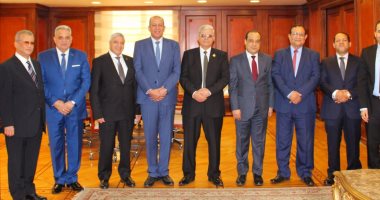 رئيس النيابة الإدارية يستقبل وفد مجلس إدارة نادي قضاة مصر.. صور