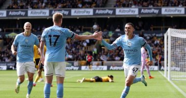 ملخص وأهداف مباراة وولفرهامبتون ضد مانشستر سيتي في الدوري الإنجليزي