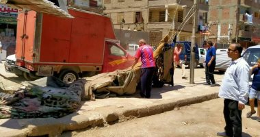 تحرير وضبط 24 محضر إشغالات متنوع خلال حملة مكبرة بمركز أبوتيج فى أسيوط