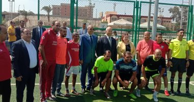 رئيس جامعة بنها يفتتح الدورة الرياضية للعاملين بالجامعة.. صور
