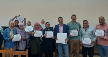 خدمة اجتماعية حلوان تنظم دورة تدريبية بعنوان الإبداع فى العمل الإدارى