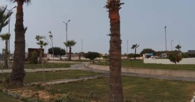 رفع كفاءة وتطوير صينية الهوارية ضمن مبادرة 100 مليون شجرة في برج العرب