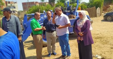 السيطرة على انفجار خط غاز بإحدى قرى أشمون في المنوفية.. صور