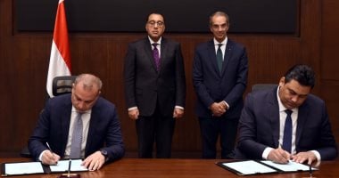 مدبولى يشهد توقيع بروتوكول لإتاحة خدمات الاتصالات لصندوق التنمية الحضرية