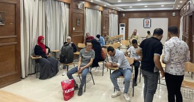 جامعة الأقصر تستكمل إجراءات الكشف الطبى على الطلاب الجدد.. صور