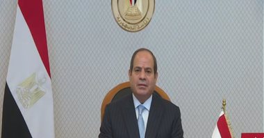 الرئيس السيسى: الفيضانات والحرائق تعد نذيرا مؤلما لما سيكون عليه مستقبل أبنائنا وأحفادنا