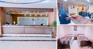 جامعة بنى سويف توفر غرفا فندقية لطلابها والجامعة الأهلية.. أسعار تبدأ من 1500 وتصل لـ6 آلاف جنيه داخل دار الضيافة واستراحة الوافدين.. والغرف تشمل تكييف وشاشة عرض وإنترنت مجانى.. ونظافة فندقية يومية وأمن 24 ساعة