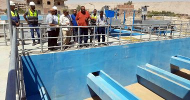 حياة كريمة.. تعرف على محطة مياه الأحايوة فى سوهاج بتكلفة 57.7 مليون جنيه
