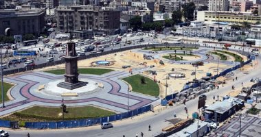 نائبة محافظ الإسكندرية تتفقد مشروع الصرف الصحي في ميدان محطة مصر