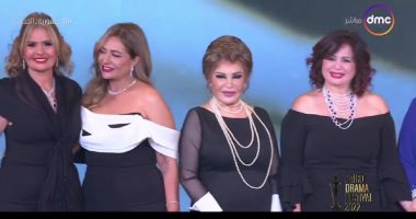 سميحة أيوب ونبيلة عبيد ويسرا وإلهام شاهين يحصدن جائزة الإبداع بالقاهرة للدراما