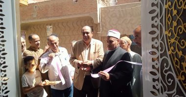 افتتاح مساجد بقرى سمسطا وأهناسيا في محافظة بنى سويف.. صور
