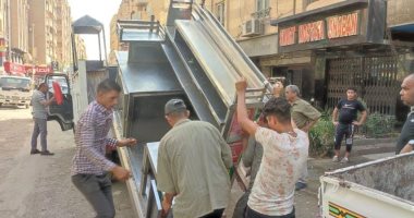 محافظة الجيزة: رفع كفاءة وتحسين أرصفة المشاة بشوارع العجوزة