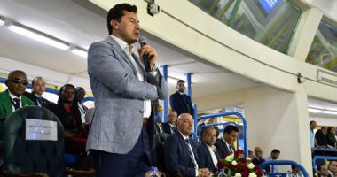 وزير الشباب والرياضة يفتتح البطولة الأفريقية الخامسة لجمباز الأيروبيك