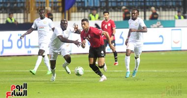 مصطفى محمد يسجل الهدف الثاني لمنتخب مصر أمام النيجر.. فيديو