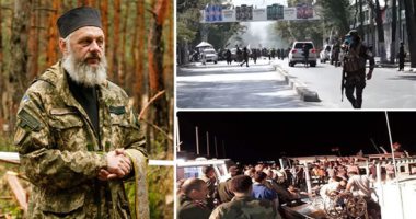 العالم هذا المساء.. 19 قتيلا و42 جريحا فى تفجير مسجد بالعاصمة الأفغانية كابول.. ارتفاع ضحايا مركب طرطوس السورية والسلطات تنتشل 75 غريقا وتواصل عمليات البحث.. أوكرانيا تعلن إخراج 436 جثة من مقبرة في "إيزيوم"