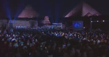 حفل التهامي فى الأهرامات على قناة الحياة يتصدر ترند تويتر مصر