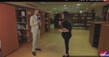 إكسترا نيوز تجرى جولة داخل مكتبة ومتحف الكاتدرائية المرقسية