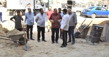 محافظ أسيوط يتفقد أعمال إنشاء وحدة إسعاف طريق منفلوط الزراعى ضمن حياة كريمة