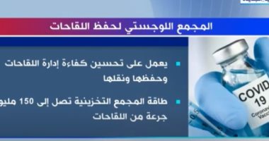 150 مليون جرعة.. طاقة المجمع اللوجيستى لحفظ اللقاحات "تقرير لإكسترا نيوز"