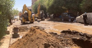 محافظ أسوان يوجه بسرعة إصلاح الكسر المفاجئ بخط مياه الشرب في إدفو
