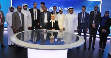 وزير الإعلام البحرينى يزور مدينة الإنتاج الإعلامى ويشيد بإمكانياتها وبقناتى cbc وon tv